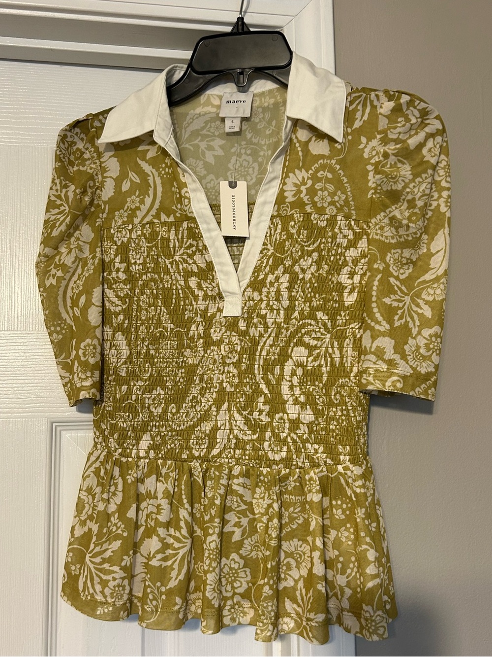 Maeve peplum blouse - Small